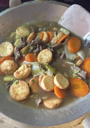 Foto resep Sapo tahu sapi