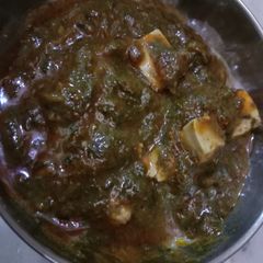 Palak paneer A picture of Palak paneer.