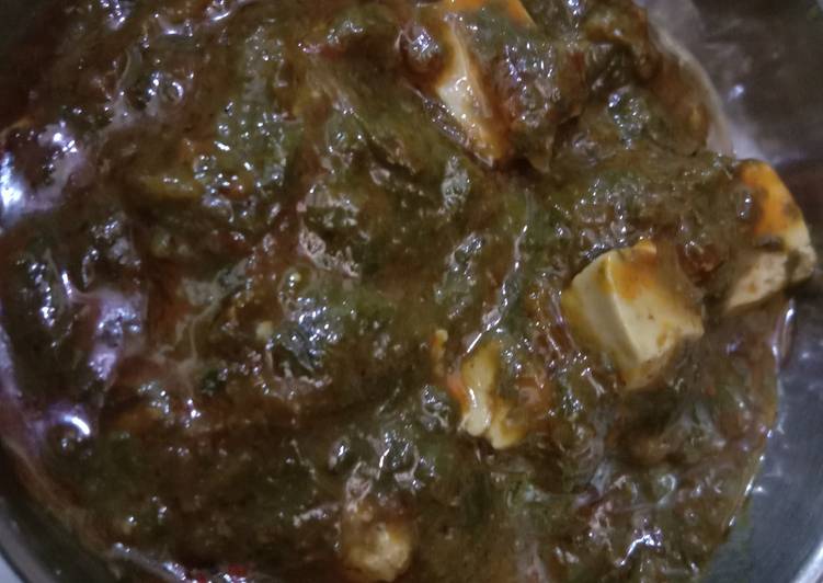 How to Cook Tasty Palak paneer