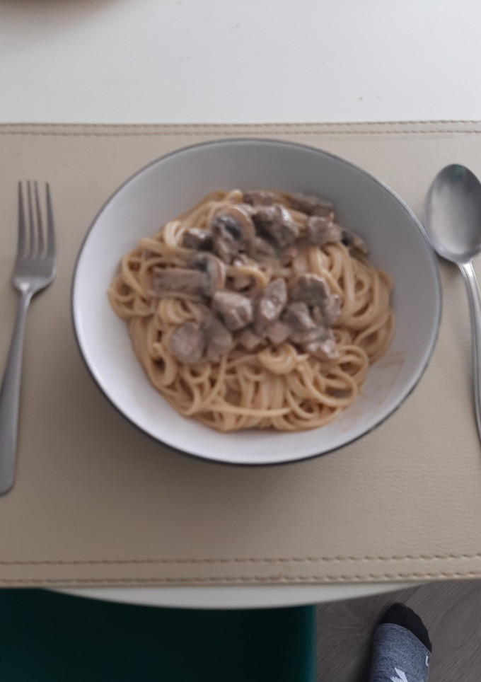 Una foto de Spaghetti a la Fileto