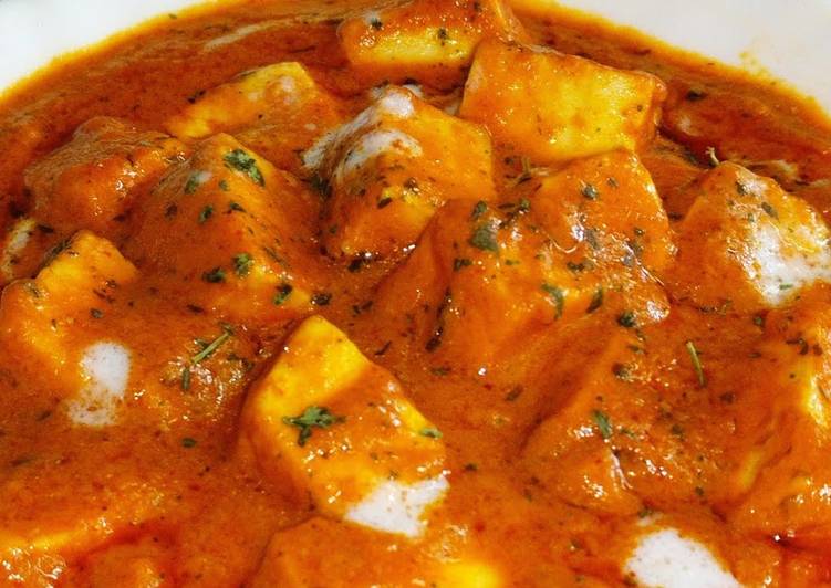 Steps to Make Perfect Shahi paneer recipe restaurant style recipe