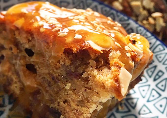 Resep Cake kurma + pisang moist yang Enak