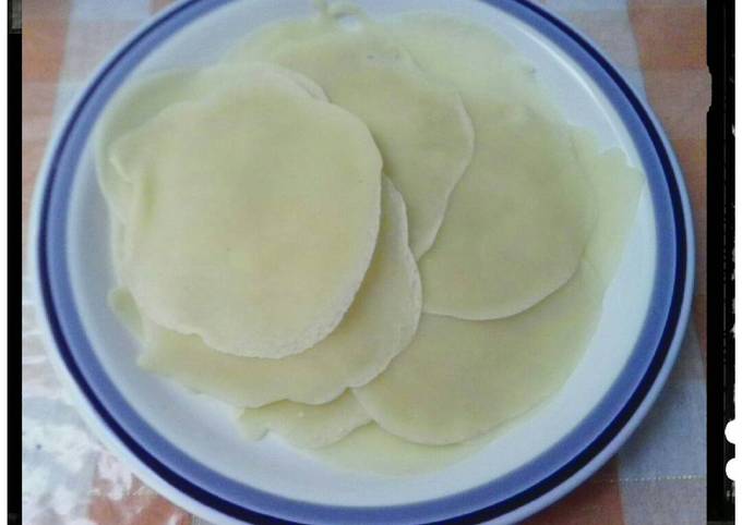 Kulit lumpia(kulit martabak/siomay)