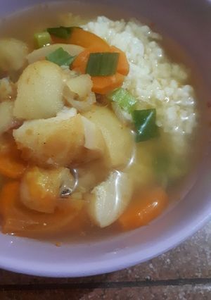 Foto resep Sop kikil pedas