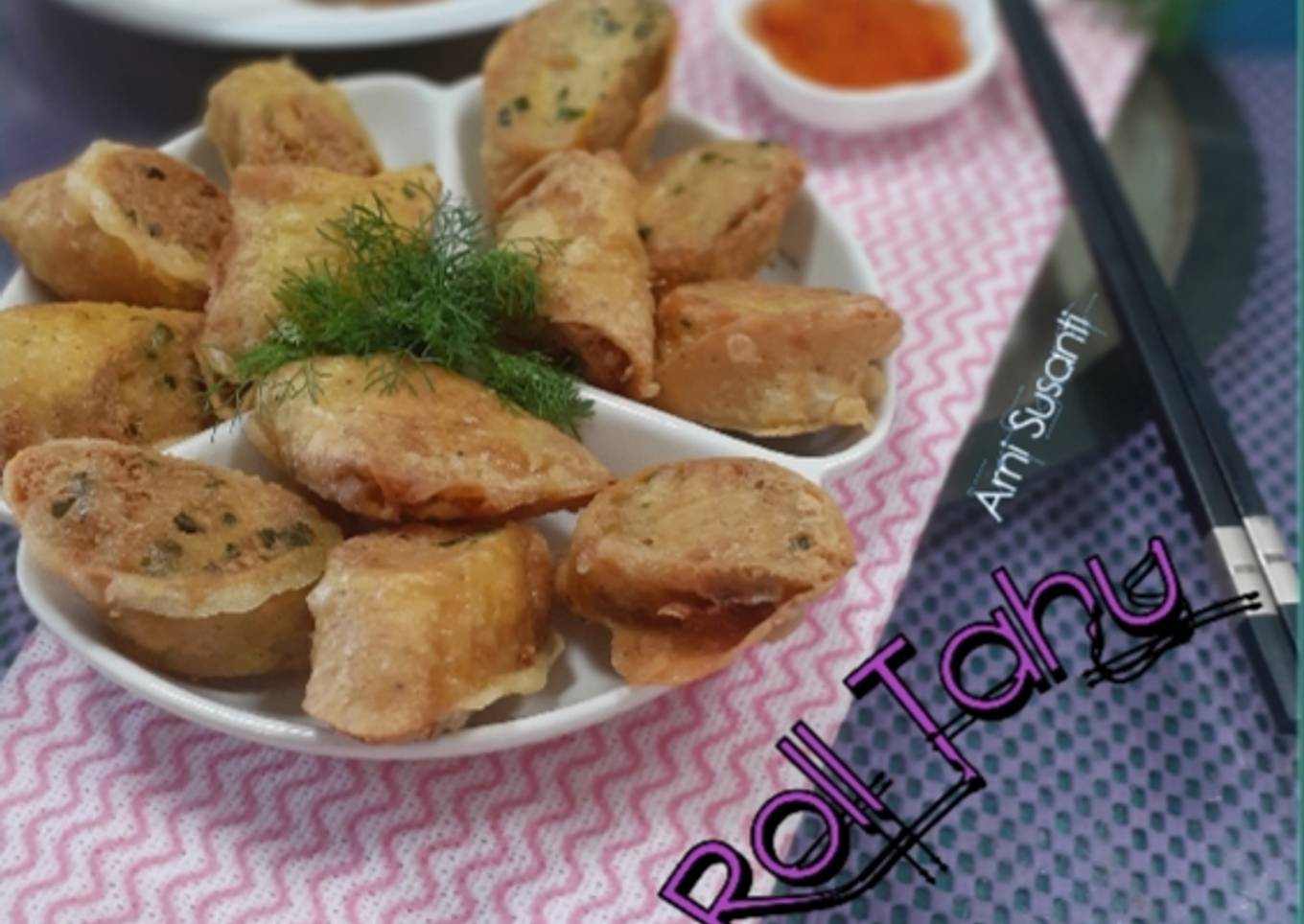 Bagaimana Membuat 124. Egg Roll Tahu Anti Gagal