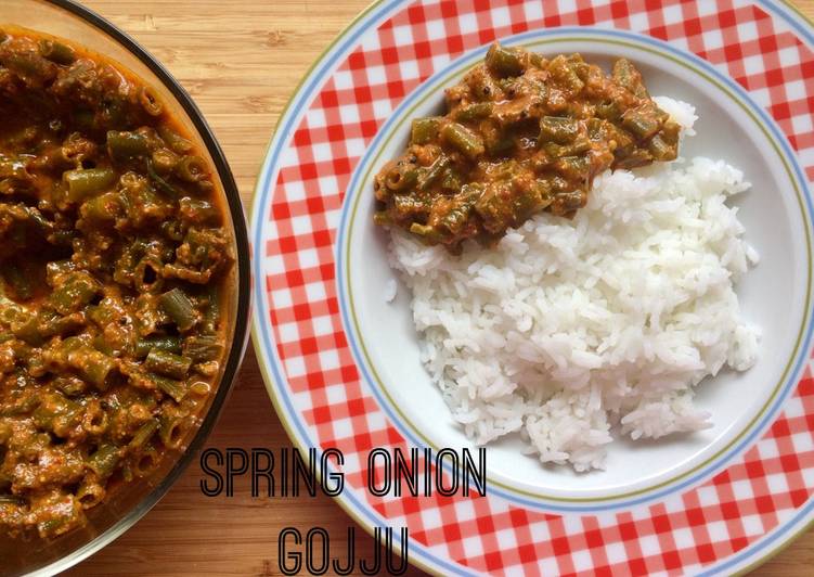 Award-winning Spring Onion Curry