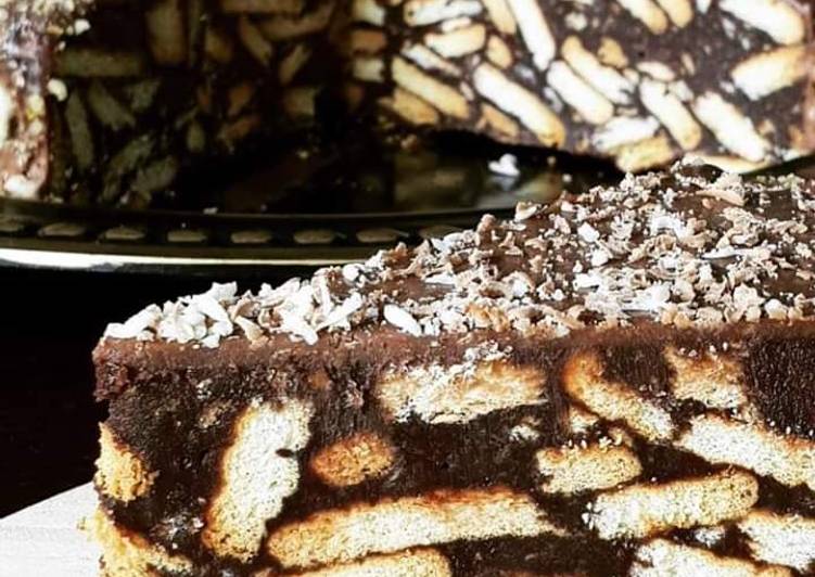 Recipe of Super Quick Homemade Chocolate Biscuit Cake