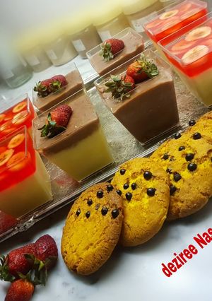 صورة لوصفة كاسترد مع جيليه أو جيلو 😍