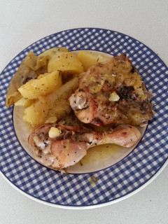 Una foto de Pollo con manzana al horno (Olla Gm g)