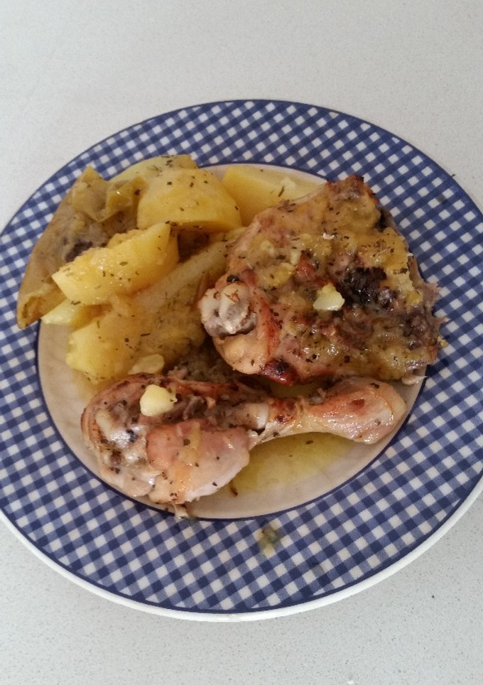 Una foto de Pollo con manzana al horno (Olla Gm g)