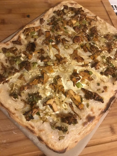 Flammkuchen mit Pfifferlingen Rezepthauptbild