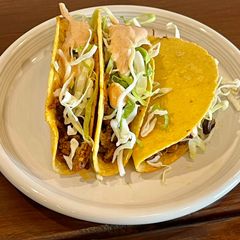 A picture of Oven Baked Taco’s.