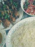 سمان مشوي بالفرن