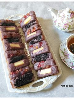 Foto resep Pukis Ubi Ungu