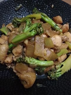 Foto resep Ayam brokoli saus teriyaki