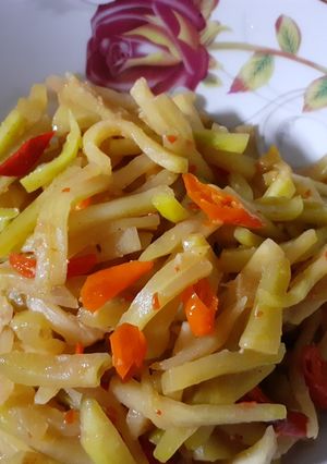 Foto resep Tumis labu siam pedas manis