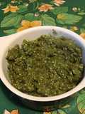 Tartinade de cresson à l'ail, oignon et épices (recette anti gaspi)