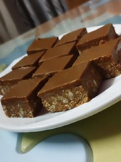 صورة لوصفة مكعبات السميد باللوتس