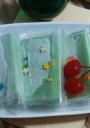 Foto resep Es Gabus Rasa Pandan