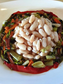 Una foto de Timbal vegano