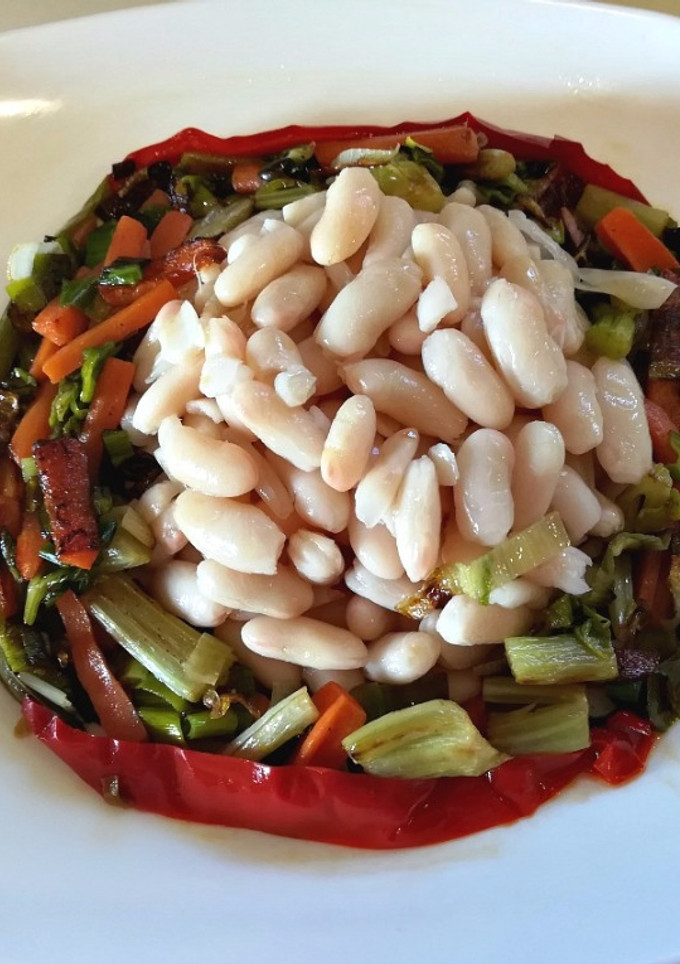 Una foto de Timbal vegano