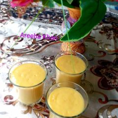 A picture of Mango Milkshake Recipe.