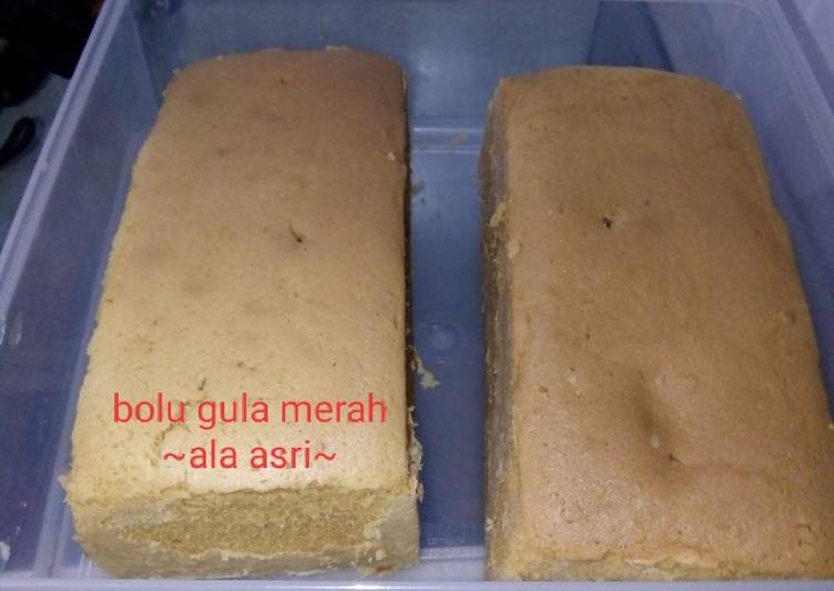Bolu gula merah kismis