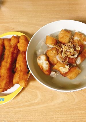 Hình của món Quẩy - món quà tuổi thơ.