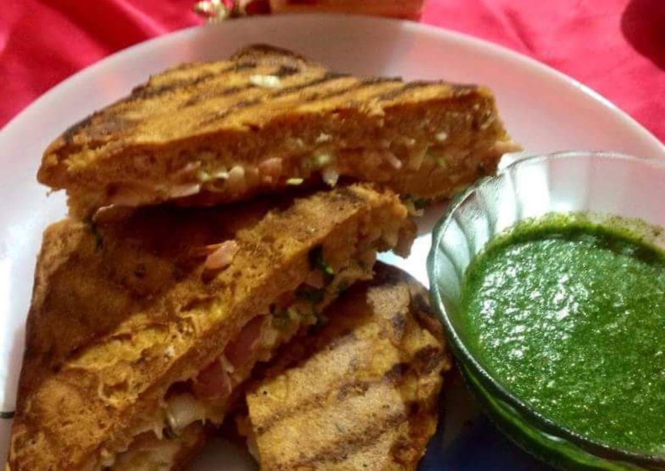 Grilled Mayo Bread Pakoda