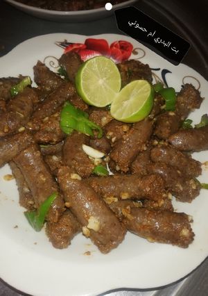صورة لوصفة السجق السوداني