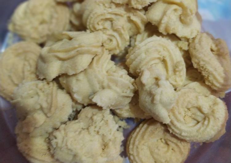 Kue sagu tanpa keju sederhana