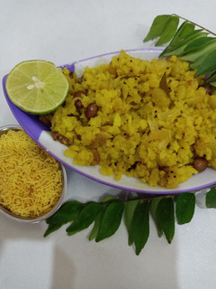 A picture of Kanda Poha.