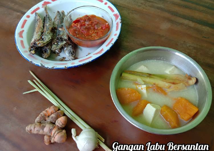 Resep Gangan Labu Bersantan, Menggugah Selera