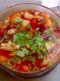 Nutritious Beetroot, Potato, Carrot, and Lotus Seed Soup