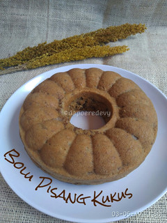 Foto resep Steamed Banana Cake / Bolu Pisang Kukus (no mixer, anti gagal)