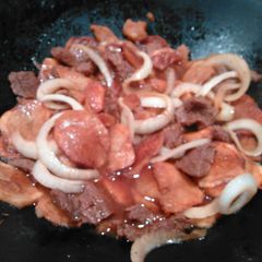 A picture of Beef Steak or Bistek.