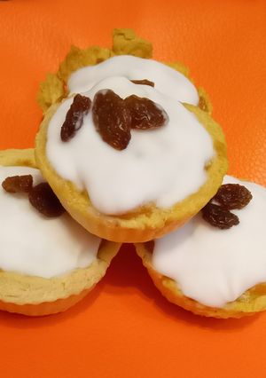 A picture of Sugar free mini Bakewell 🍮 tarts (airfryer).