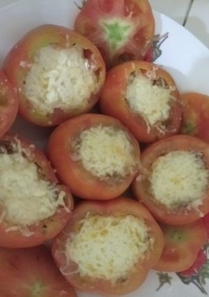 Una foto de Tomates rellenos con carne