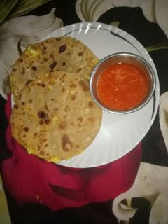 पनीर का पराठा (paneer ka paratha recipe in Hindi) रेसिपी मुख्य फोटो