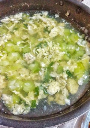 Foto resep Sop gambas/ oyong