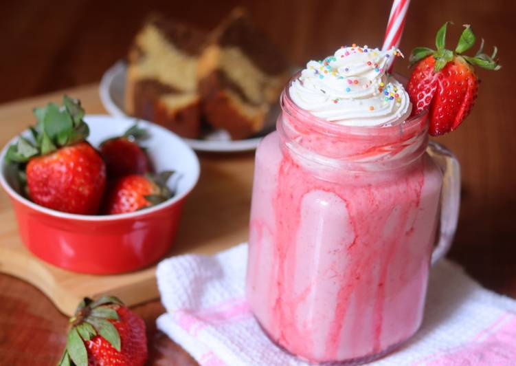 Step-by-Step Guide to Make Speedy Strawberry smoothie