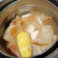 A picture of Coconut Soup.