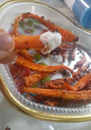 Una foto de Snacks de zanahoria