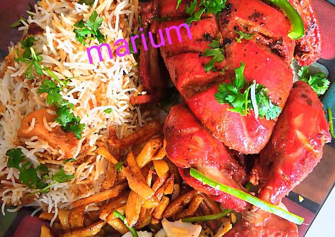 Simple Way to Make Eric Ripert Luxury Chargah biryani