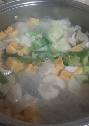 Foto resep Sup bakso Sosis