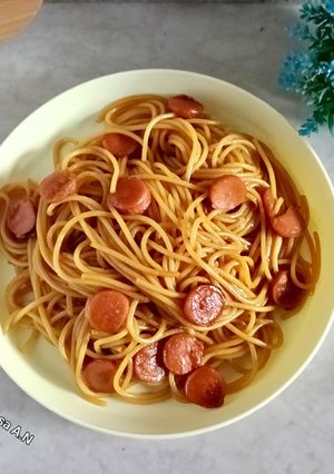 Foto resep Spaghetti Aglio Olio Manis
