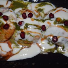 Suji Dahi Bhalle in Appe Pan A picture of Suji Dahi Bhalle in Appe Pan.