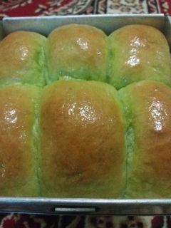 Foto resep Roti sobek pandan isi cokelat