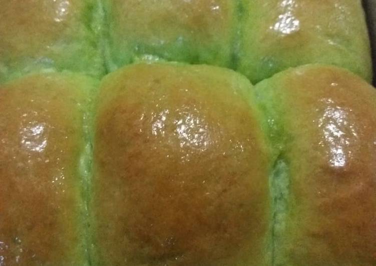 Resep: Roti sobek pandan isi cokelat Gampang