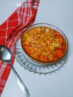Foto resep 10.Makaroni Kuah Kare Pedas #RabuBaru